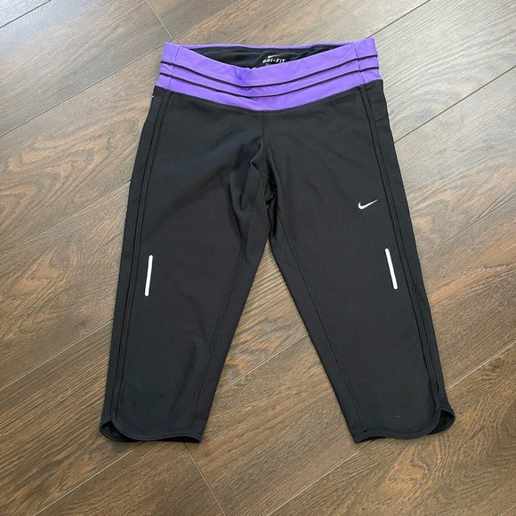 Nike dri - fit running cropped leggings - Picture 1 of 4